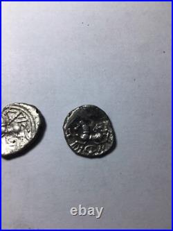 Lot De 3 Deniers Gaulois En Argent