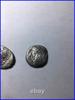 Lot De 3 Deniers Gaulois En Argent