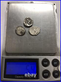 Lot De 3 Deniers Gaulois En Argent