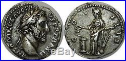 M3988 RARE Denier Antoninus Pius Rome 148-149 COS IIII Argent Silver -FO