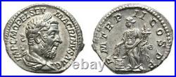 MACRIN MACRINUS (04/217-06/218), denier 218 Rome MACRIN MACRINUS (04/217-06/218), denier 218 Rome