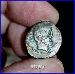MONNAIE ANTIQUE DENIER REPUBLIQUE ROMAINNE L. TITURIUS L. F SABINUS 89Avjc, RR