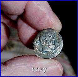 MONNAIE ANTIQUE DENIER REPUBLIQUE ROMAINNE L. TITURIUS L. F SABINUS 89Avjc, RR