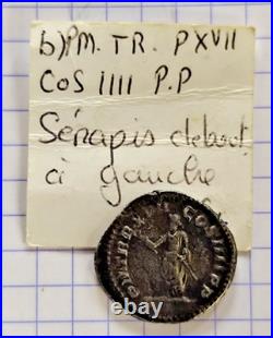 MONNAIE ROMAINE DENIER CARACALLA ROME (jn60)