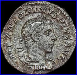 MONNAIE ROMAINE DENIER ELAGABAL ROME 219? RARE Et SUP