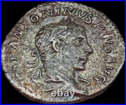 MONNAIE ROMAINE DENIER ELAGABAL ROME 219? RARE Et SUP