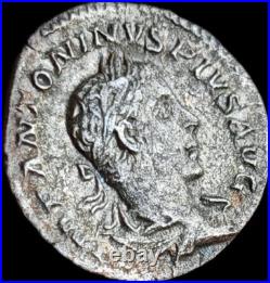 MONNAIE ROMAINE DENIER ELAGABAL ROME 219? RARE Et SUP