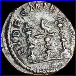 MONNAIE ROMAINE DENIER ELAGABAL ROME 219? RARE Et SUP