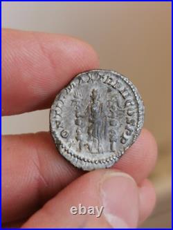 Macrin Denier Rome Pontif, RIC 34
