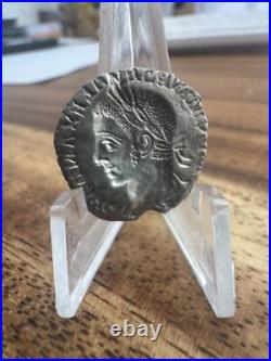 Monnaie Alexandre Sévère Denier 222-235 Rome Frappe incuse TTB+ Argent Faire off