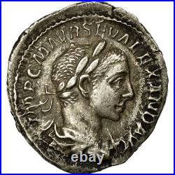 Monnaie, Alexandre Sévère, Denier, AD 223, Rome, TTB+, Argent, RIC173