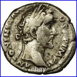 Monnaie, Antonin le Pieux, Denier, TB+, Argent, Cohen1038