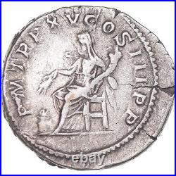 Monnaie, Caracalla, Denier, 212, Rome, TTB, Argent, Cohen205