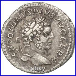 Monnaie, Caracalla, Denier, TTB+, Argent, Cohen196 Monnaie, Caracalla, Denier, TTB+, Argent, Cohen196