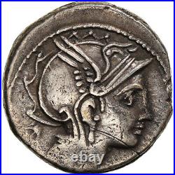 Monnaie, Claudia, Denier, 95-90 BC, Rome, TTB+, Argent, Babelon2