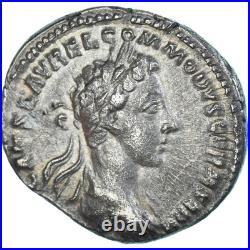 Monnaie, Commode, Denier, 177, Rome, TTB+, Argent, RIC626