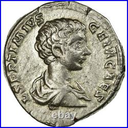 Monnaie, Geta, Denier, TTB+, Argent, Cohen49 Monnaie, Geta, Denier, TTB+, Argent, Cohen49