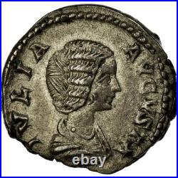 Monnaie, Julia Domna, Denier, TTB+, Argent, Cohen156