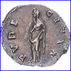 Monnaie, Lucille, Denier, 166-169, Rome, SUP, Argent, RIC780