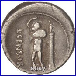 Monnaie, Marcia, Denier, 82 BC, Roma, TTB, Argent, Babelon24