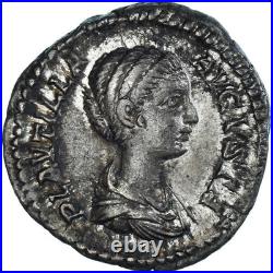 Monnaie, Plautille, Denier, 202-205, Rome, TTB, Argent, RIC359