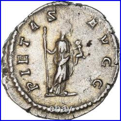 Monnaie, Plautille, Denier, AD 202-205, Rome, TTB+, Argent, RIC367