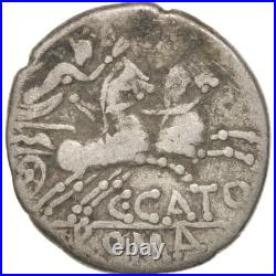 Monnaie, Porcia, Denier, Rome, TB, Argent