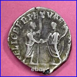 Monnaie Romaine Denier Argent Commode 180-192 Rome 191 Ric 249 #616