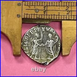 Monnaie Romaine Denier Argent Commode 180-192 Rome 191 Ric 249 #616