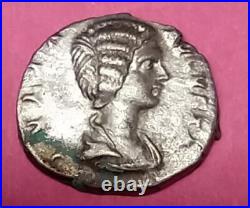 Monnaie Romaine Denier Argent Julia Domna +217 #1088