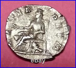 Monnaie Romaine Denier Argent Julia Domna +217 #1088