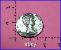 Monnaie Romaine Denier Argent Julia Domna +217 #1088