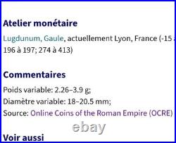 Monnaie Romaine Denier Augustus