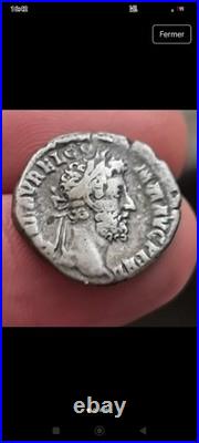 Monnaie Romaine Denier Commode R1