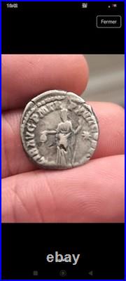 Monnaie Romaine Denier Commode R1