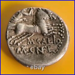 Monnaie Romaine Denier République Calidius Mutullus