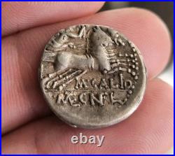 Monnaie Romaine Denier République Calidius Mutullus
