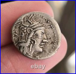 Monnaie Romaine Denier République Calidius Mutullus