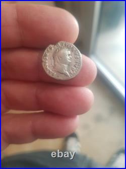 Monnaie Romaine Denier Titus 2,89g Argent