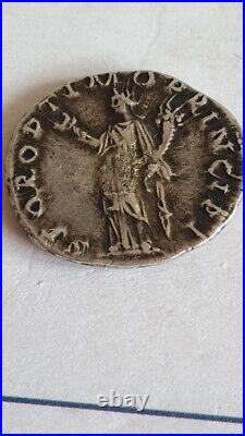 Monnaie Romaine, Denier, Trajan, année 117