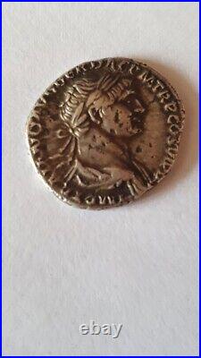Monnaie Romaine, Denier, Trajan, année 117