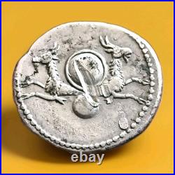 Monnaie Romaine Denier Vespasien Aux Capricornes RARE