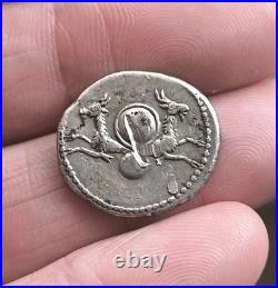 Monnaie Romaine Denier Vespasien Aux Capricornes RARE