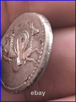 Monnaie Romaine Denier Vespasien Aux Capricornes RARE