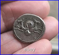 Monnaie Romaine Denier Vespasien Aux Capricornes RARE
