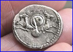 Monnaie Romaine Denier Vespasien Aux Capricornes RARE