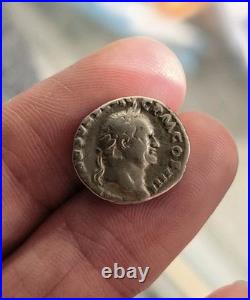 Monnaie Romaine Denier Vespasien Instruments Pontificaux R1