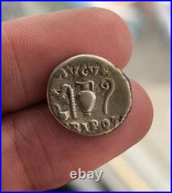 Monnaie Romaine Denier Vespasien Instruments Pontificaux R1