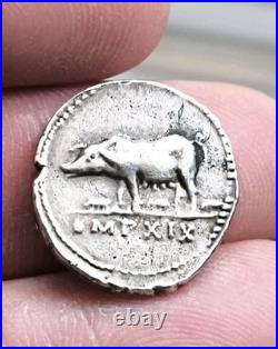 Monnaie Romaine Denier Vespasien Truie SUP R2