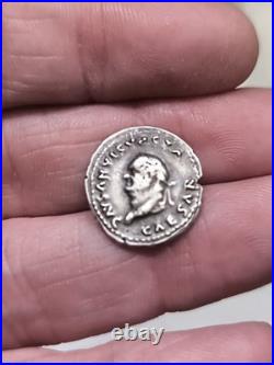 Monnaie Romaine Denier Vespasien Truie SUP R2